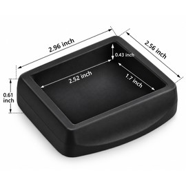 Bed Stopper & Furnitures Stopper – Caster Cups fits to All Wheels of Furniture, Sofas, Beds, Chairs – Furniture Cups Made up of Solid Silicone and Prevents Scratches (4 Pack（Black）)