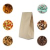 Bolsa Café Kraft Lamitec 100pz Fuelle Lateral Hermética CVálvula 250g