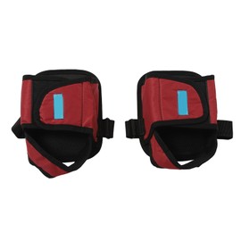 1 Pair Wheelchair Shoe Holder Straps Adjustable Wheel Chair Safety Restrain Shoes for Elderly