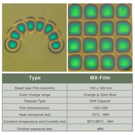 Iegefirm Magnetic Viewing Film, 6 x 4 Green Magnetic Field Display Film, Magnetic Display, Magnetic Field Detector, Reusable