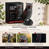 Solar Owl Bird Deterrent for Garden Protection – Waterproof Decoy