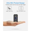 Eyoyo Mini 1D Bluetooth Barcode Scanner with Case, 3-in-1 Bluetooth