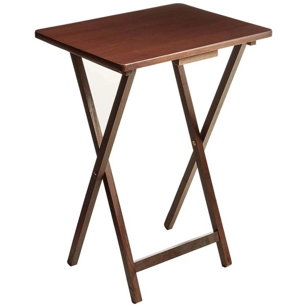 Unbranded Indoor Single Folding TV Tray Table Lightweight Portable Side