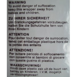 25 CLEAR TRANSPARENT PLASTIC SELF SEAL GARMENT CLOTHING RETAIL PACKAGING BAGS SAFETY WARNING SMALL SIZE 10x12" 250x300mm 38mu PEEL+SEAL CLOTHES SHIRT T-SHIRT STORAGE PROTECTION DISPLAY PACKING