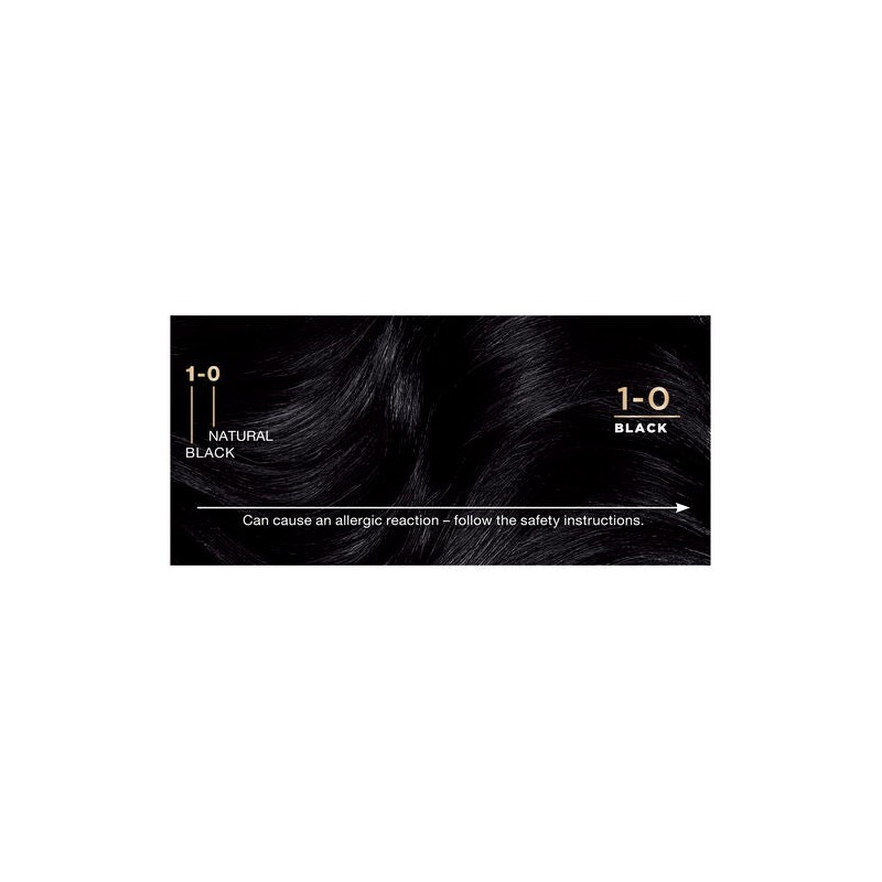Napro Palette Permanent Hair Colour 1-0 Black