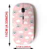 2.4G Wireless Mouse with Cute Pattern Design for All Laptops