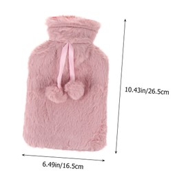Ipetboom 1Pieza Bolsa Peluche Suave Portátil Para Cólicos Seguro y Ecológico Para Relajación y Calentamiento