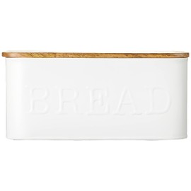 Mud Pie Circa Bread Box white, "5 1/4" x 12"