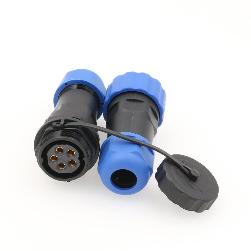 ZBLZGP SD20 Waterproof Connector IP68 Circular LED Power Cable Plug