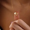 Turandoss Heart Initial Necklaces for Women Trendy, Dainty 18K Gold