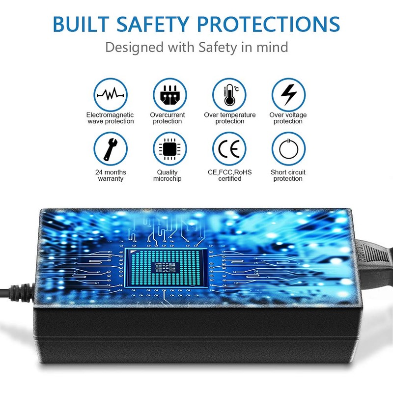 SHNITPWR 12V 10A 120W DC Power Supply Adapter 100V~240V AC