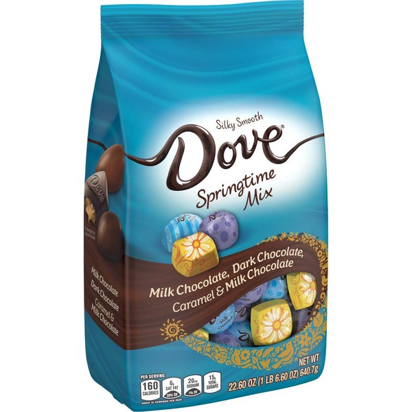 DOVE Easter Assorted Chocolate Candy Springtime Mix, 22.6 oz