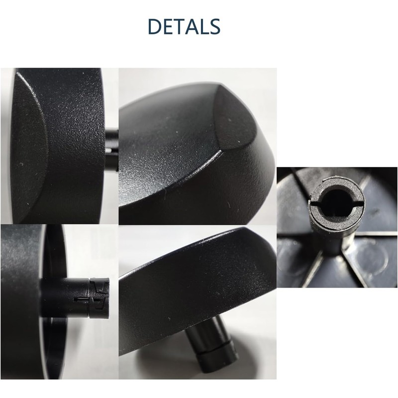 82977 Cooktop Burner knob AP3390330, PS4271638 Control knob DE81-08738A(1 Pack)