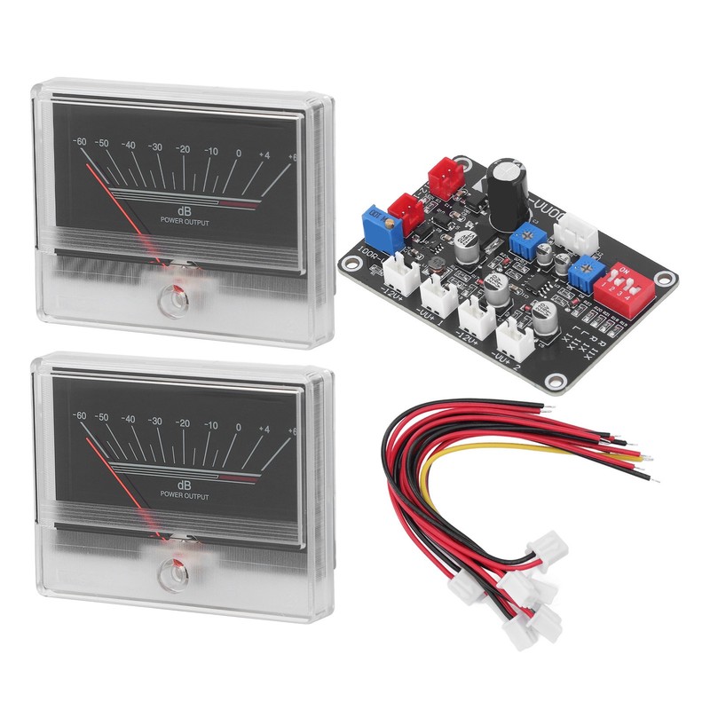VU Meter Sound Audio Level Indicator Pre Amplifier Amp with