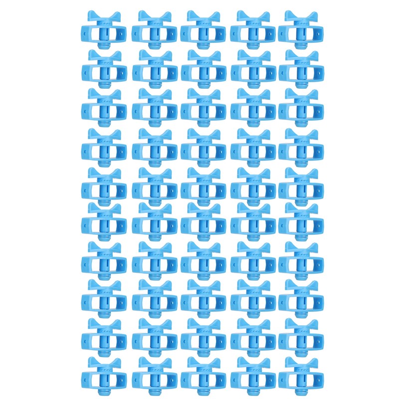 50Pcs Electric Fence Insulators ABS Electric Fence Tightener in Line