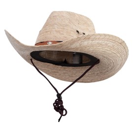 Outback Mexican Style Wide Brim Safari Hat - Natural OSFM