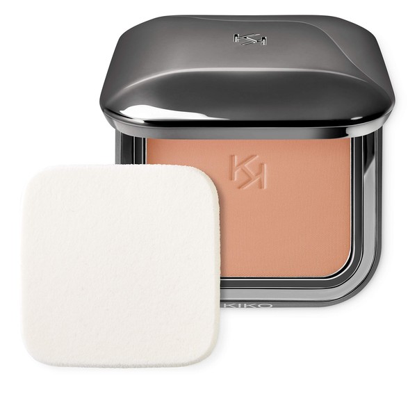 KIKO Milano Weightless Perfection Wet and Dry Powder Foundation Wr120 Compact Powder Foundation with Matte Finish and SPF 30