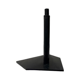 Amber Fight Gear Heavy Duty Adjustable Batting Tee for Baseball, Softball, and Tee Ball - Industrial Strength, All-Weather Rubber, 20 to 32 Inches Height Adjustable