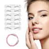 Eyebrow Stencils,Reusable Eye Brow Drawing , DIY Eyebrow Shaping Grooming