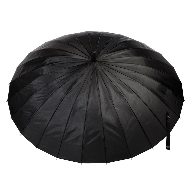 Totes Auto Open Water Repellent 24 Rib Stick Umbrella with