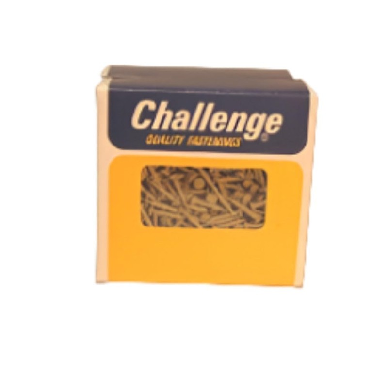 13mm Coloured Gimp Pins 500g Box - Black