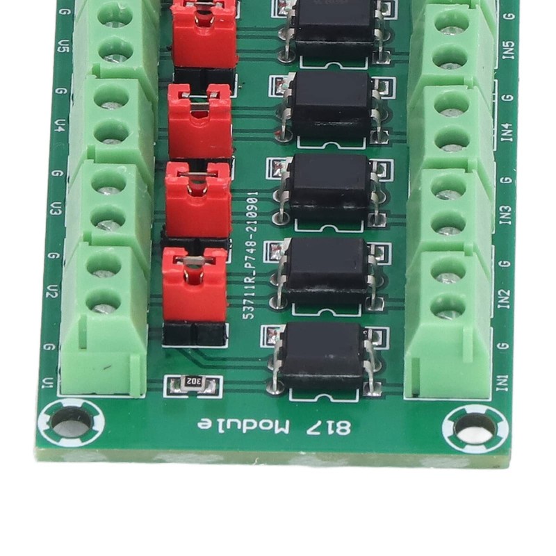8 Channel Optocoupler Isolation Module PLC Signal Converter Board Opto