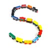 KABENFIS 16 PCS Wooden Train Set Magnetic Train Set for