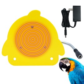 MasXirch Bird Cage Heater for Cockatiels Parrots Parakeets Heating Bird Heater for Cage Snuggle Up Bird Warmer Heater 12 V Birdcage Warmer 18 W