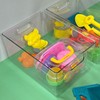 Transparent storage organizer L 2ea