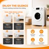Anti Vibration Pads for Washing Machine -Clear Silicone Washer Feet
