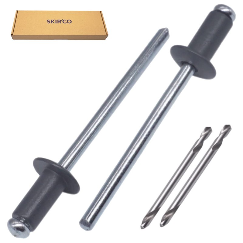 SKIR'CO Pack of 600 blind rivets painted 3.2 x 8