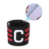 PATIKIL Captain Armband, 3 Pack Adjustable Elastic Soccer Captain's Arm