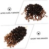 FOMIYES 4pcs Braiding Hair Extensions Synthetic Spring Hair Twists for