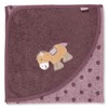 Sterntaler Pauline Pony Hooded Bath Towel, Age 0 Months +,