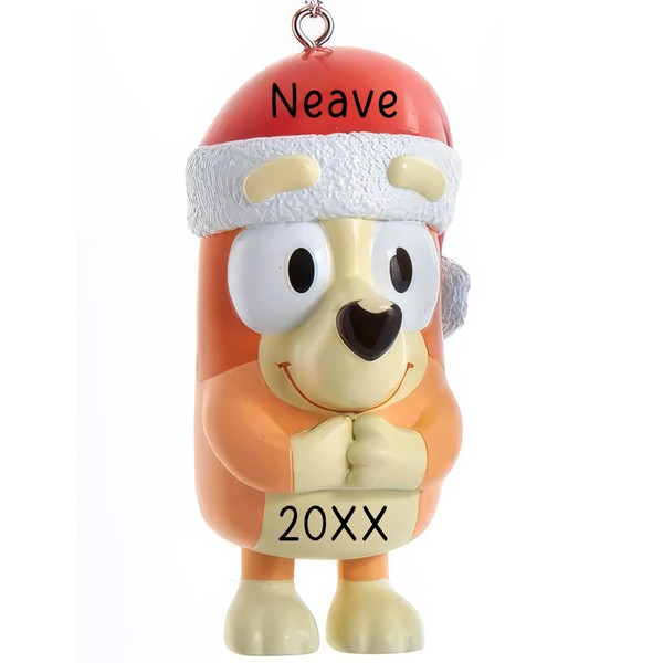 Personalized Bingo Christmas Ornament 2024 – Fast & Free 24h