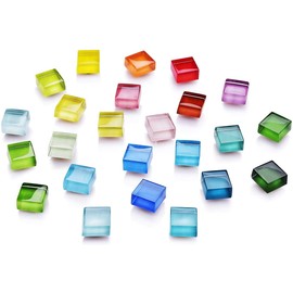 Magnets, Strong 24 Colors, Transparent Cute Magnets, Perfect for Refrigerator & Office Use, Set of 24