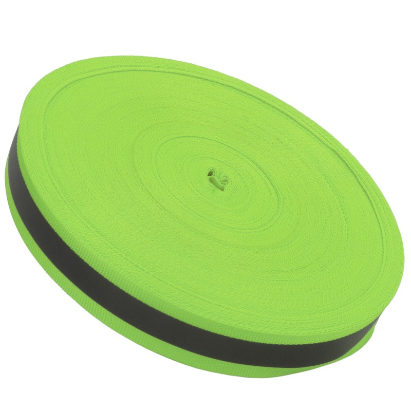 Reflective Ribbon Soft Durable Flexible Fluorescent Ribbon for Improving Night