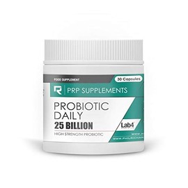 Daily Biotic - 25 Billion with Added Vitamins and Minerals | 30 Vegetarian LAB4 Capsules | Also Contains Zinc, Selenium, Calcium, Vitamin C and D