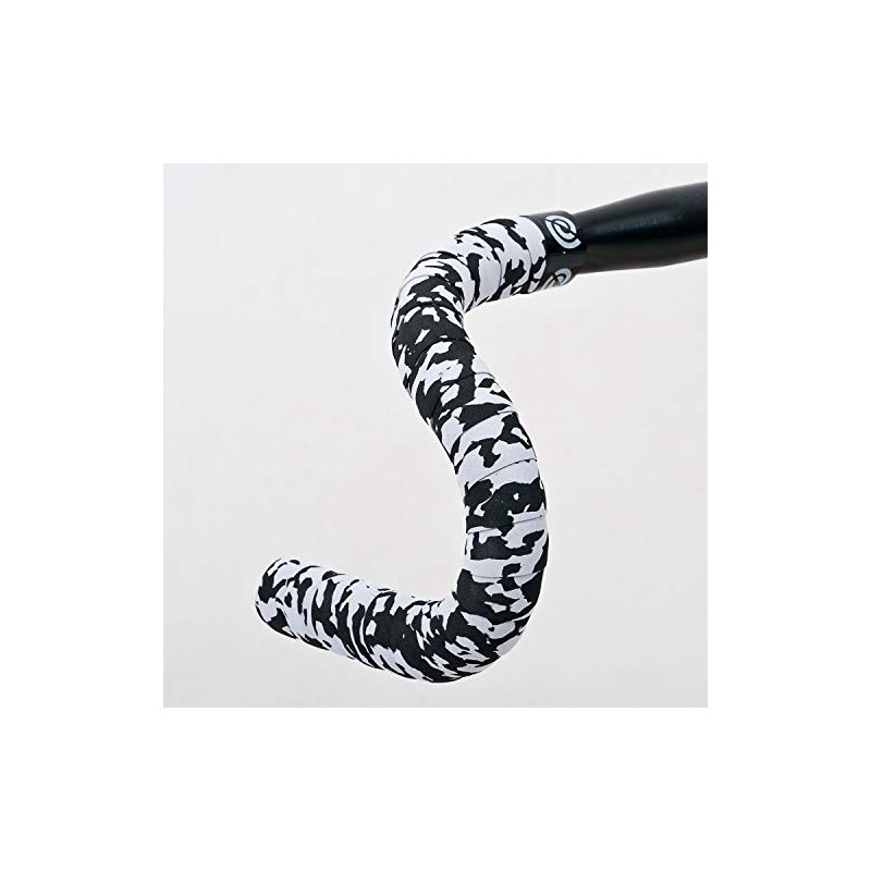 BikeRibbon Cork Handlebar Tape No. 24 Black/Grey, One Size