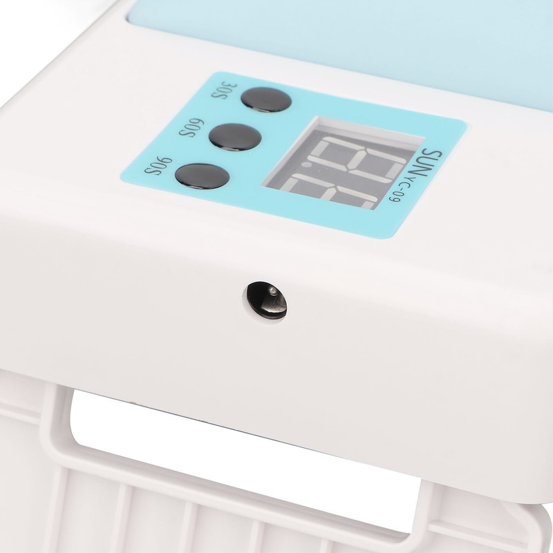 UV LED Nail Lamp with Hand Pillow Folding Portable Gel