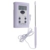 Digital Probe Thermometer with Max Min Temperature Memory Feature Wide
