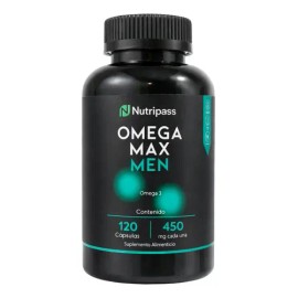 Suplemento Cápsula Nutripass Suplementos Omega Max Men 450mg