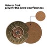 Car Coasters for Cup Holder 2 Pack - 12 Gauge
