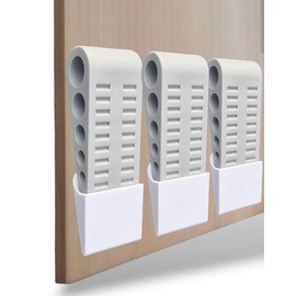 Door Wedge,Rubber Door Stoppers, Heavy Duty Rubber Door Wedge, Non-Slip Door Jammer,Ideal for Homes for Floor, Durable with Anti-Skid. (3 Pieces with Holder Type 2)