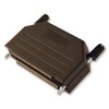 BACKSHELL, Plastic, Vertical, BLK, 37WAY | Components D SUB BACKSHELLS