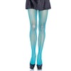 Leg Avenue Women's Fishnet Pantyhose, One Size, Neon Blue