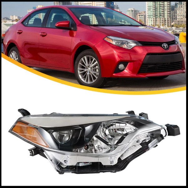 factoryautobuy For 2014 2015 2016 Toyota Corolla Headlights Headlamps Assembly