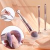 BS-MALL Juego de brochas de maquillaje para base sintética de