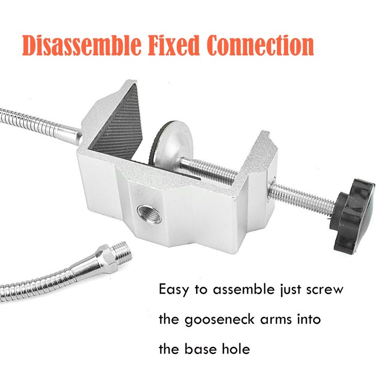 Toolour Helping Hands Soldering Third Hand Tool Tabletop Clamp Base