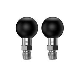 1 "Kugelgewindebolzen M8x1,25 mm Ram-Halter kompatibel für tragbares Motorrad ATV Stativ Kugeladapterschraube für Rückspiegel-Kugelkopf (M8) * 2